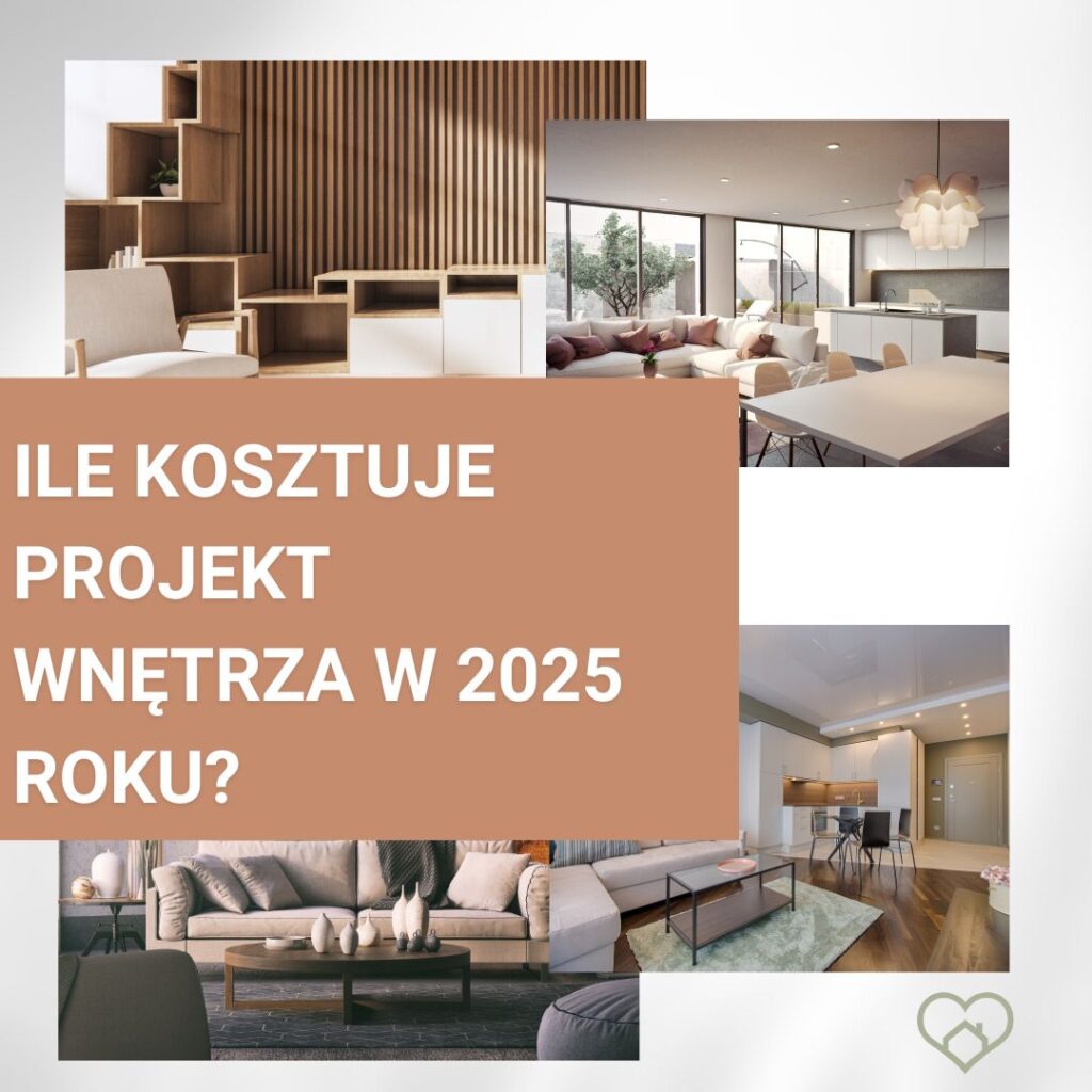 Infografika ile kosztuje projekt wnętrza 2025