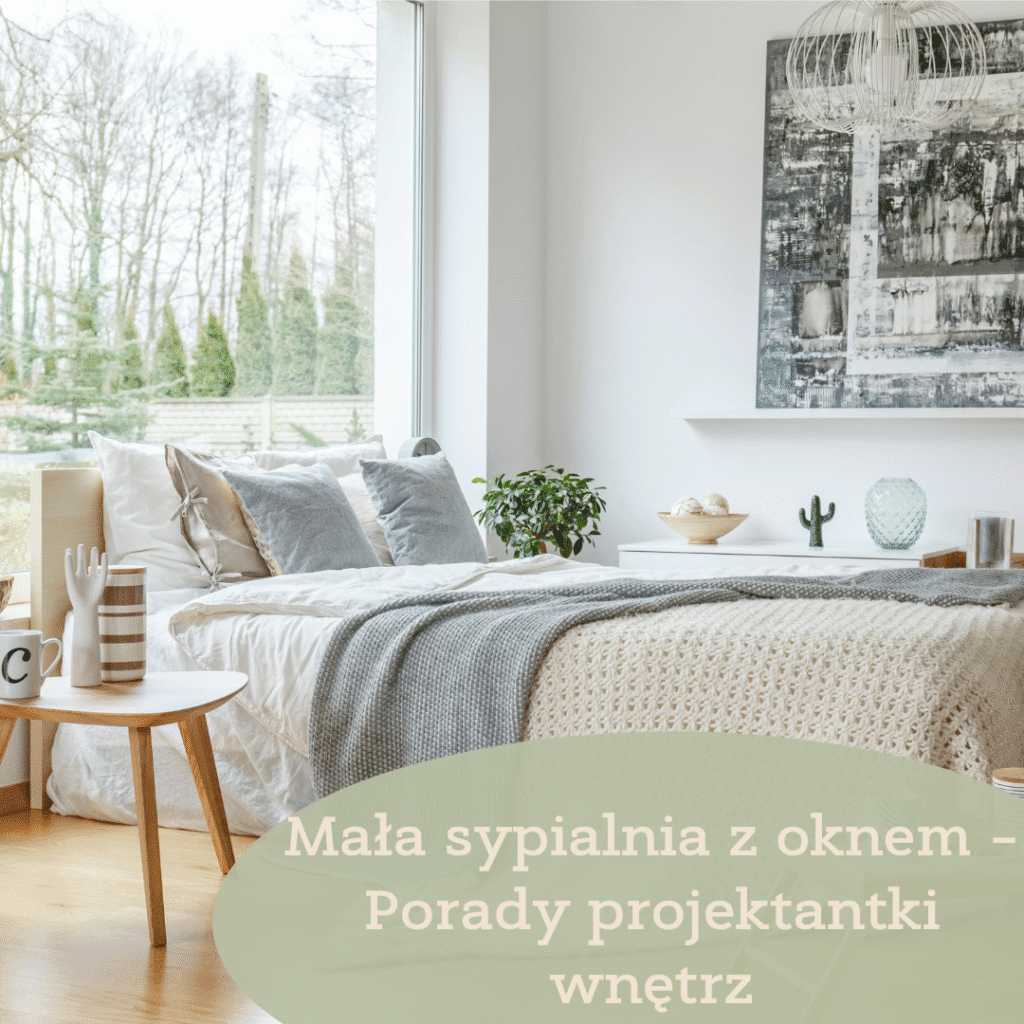 Mała sypialnia z oknem – Porady projektantki wnętrz